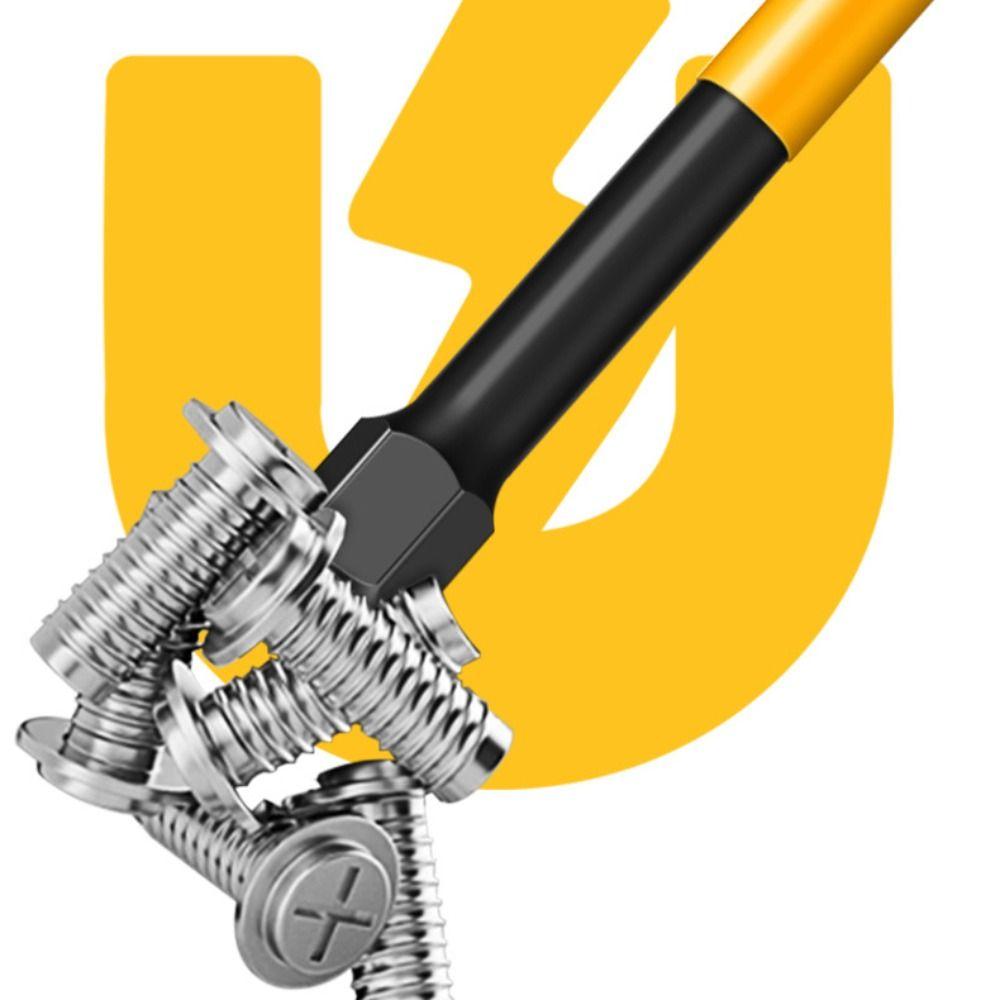 S2 Steel Internal Hex Bit High Hardness Magnetic Screwdriver Bit for Pneumatic Screwdriver