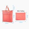 Large Capacity Waterproof Oxford Cloth Reusable Foldable Shopping Bag Tote Bag Shoulder Bag Washable Shopper Storage Bag Handbag