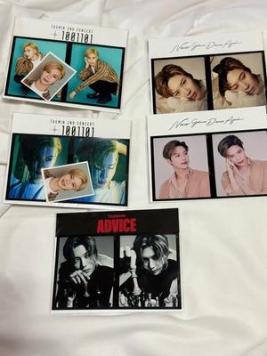 (Bulk) Taemin Advice, NGDA, Tmicon Film Photo Set