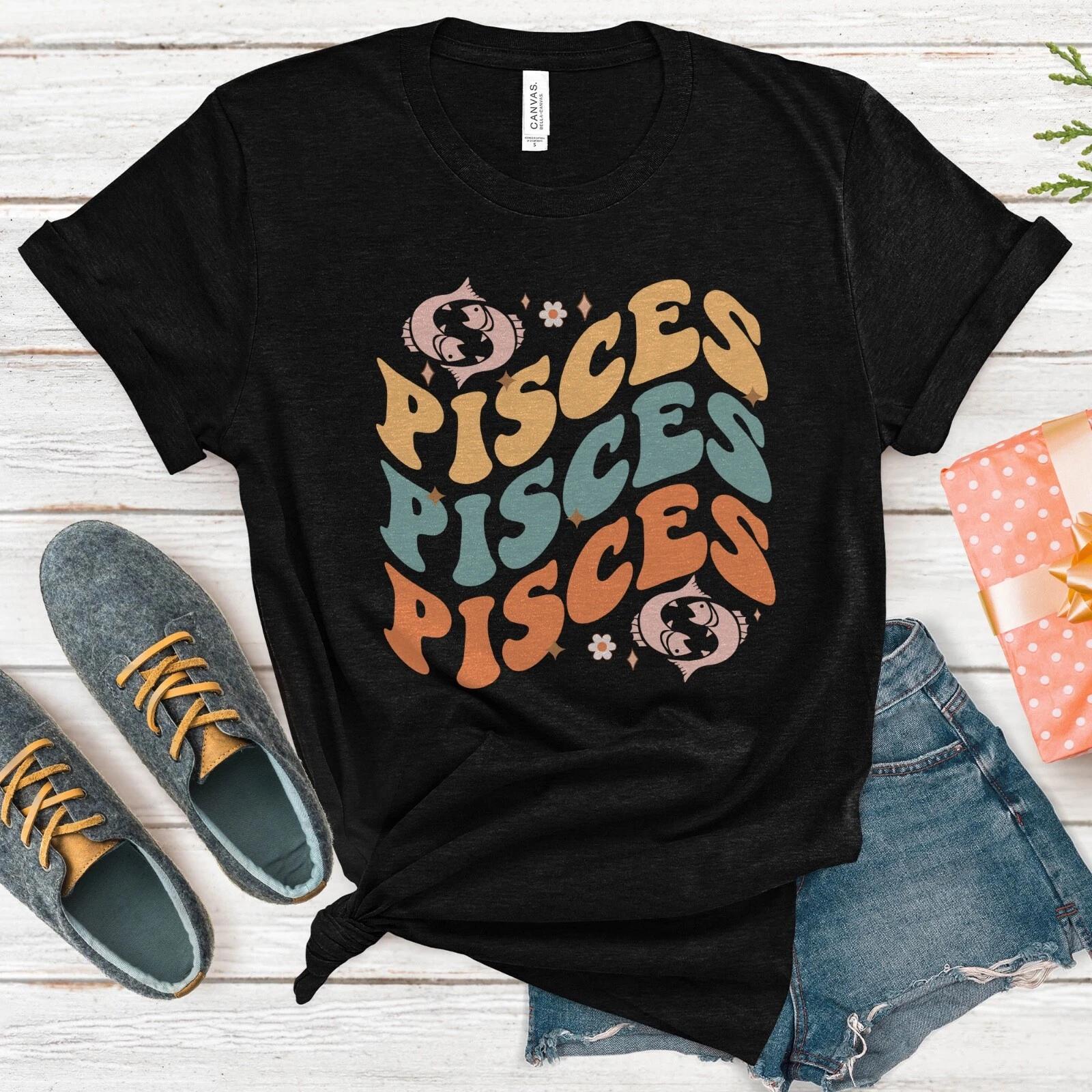 Pisces Birthday Gift, Big Pisces Energy Shirt, Pisces Zodiac Shirt, Pisces Tee XL