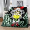 1pc Blanket Pennywise the Dancing Clown1 Print Design, Lightweight Blanket for Sofa, Bed- Soft &Warm, Gift for All Seasons Like Christmas, Halloween