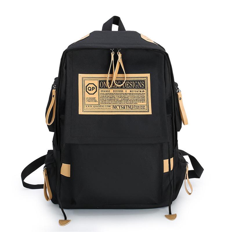 Fashionable Large Capacity College Backpack For Girls And Boys Trendy Ins Style