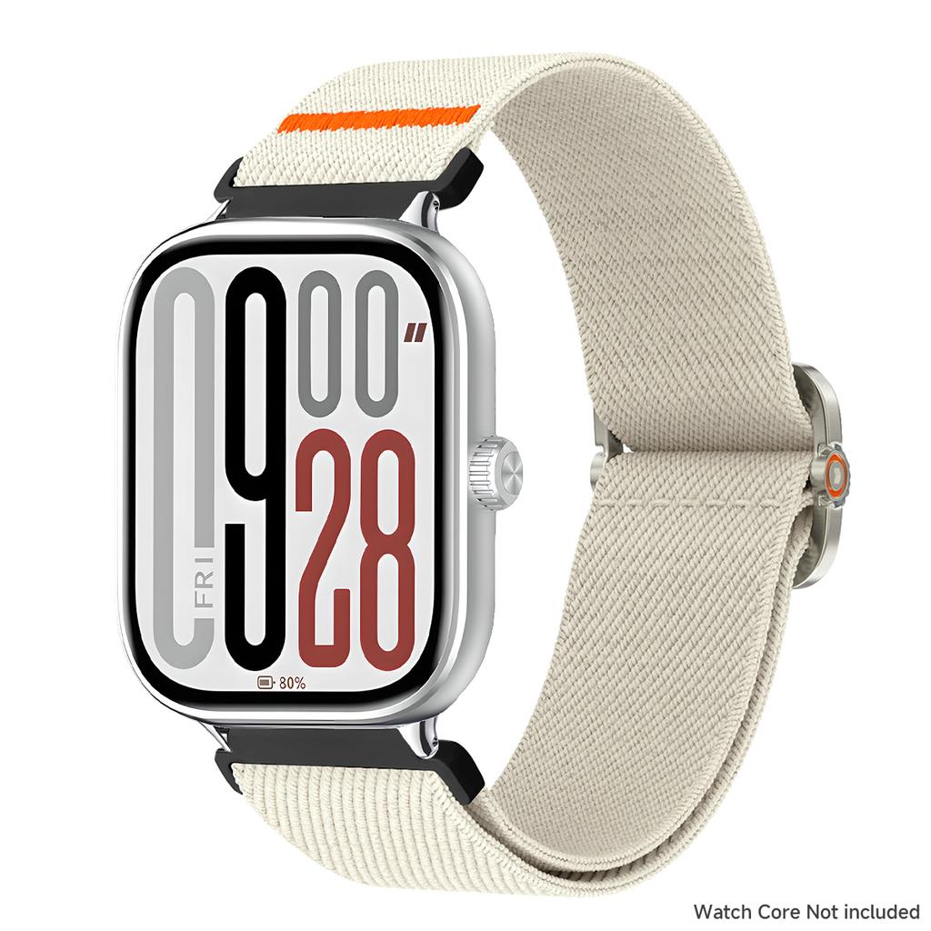 Elastic Nylon Band For Xiaomi Watch Miband 9/8 Pro Braided Sport Strap For Redmi Watch 6 5 4 Smartwatch Bracelet Accessories