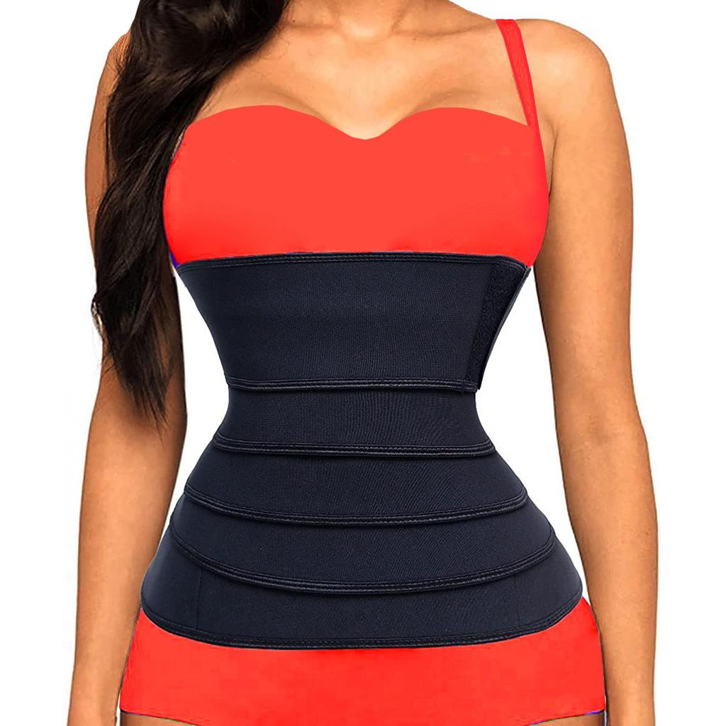 Waist Trainer For Women Tummy Wrap Waist Belt Slimming Body Shaper Plus Size Corset