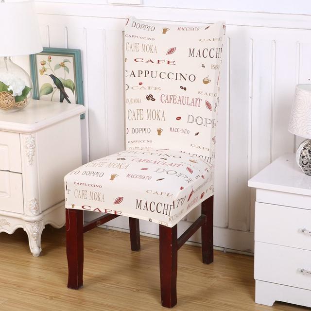 Elastic Chair Slipcover Case Stretch Chair Covers For Wedding Hotel Banquet Dining Room Spandex Dining Chair Cover