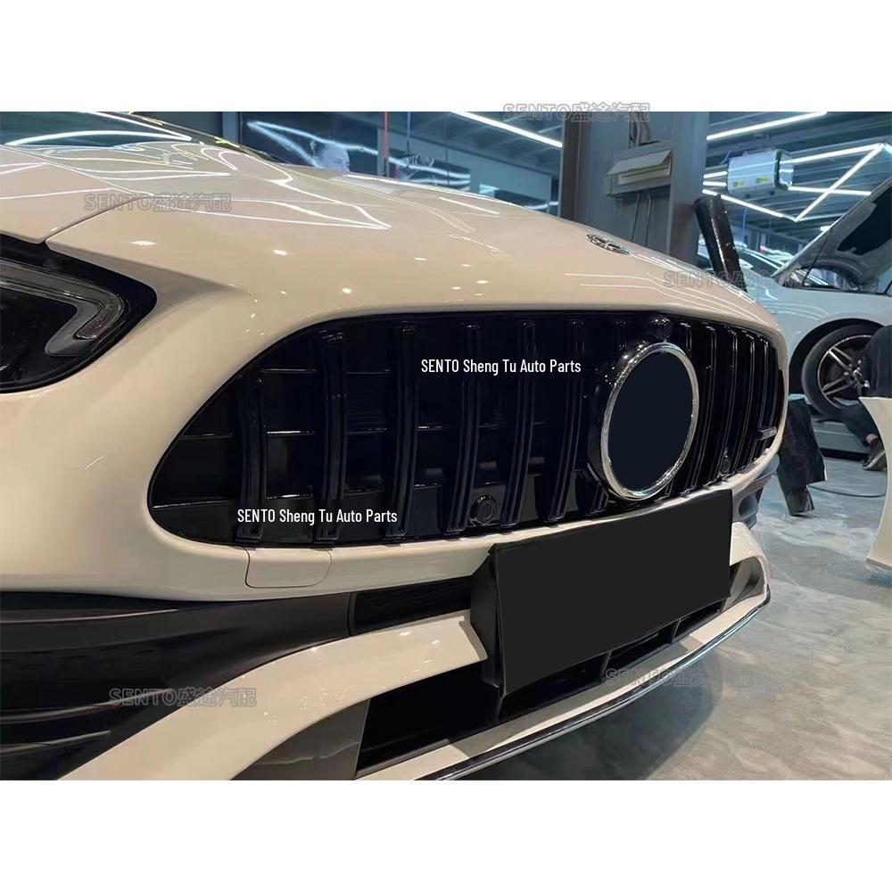 GT Vertical Bar Front Bumper Air Intake Grille for 2022+ Mercedes-Benz C-Class W206