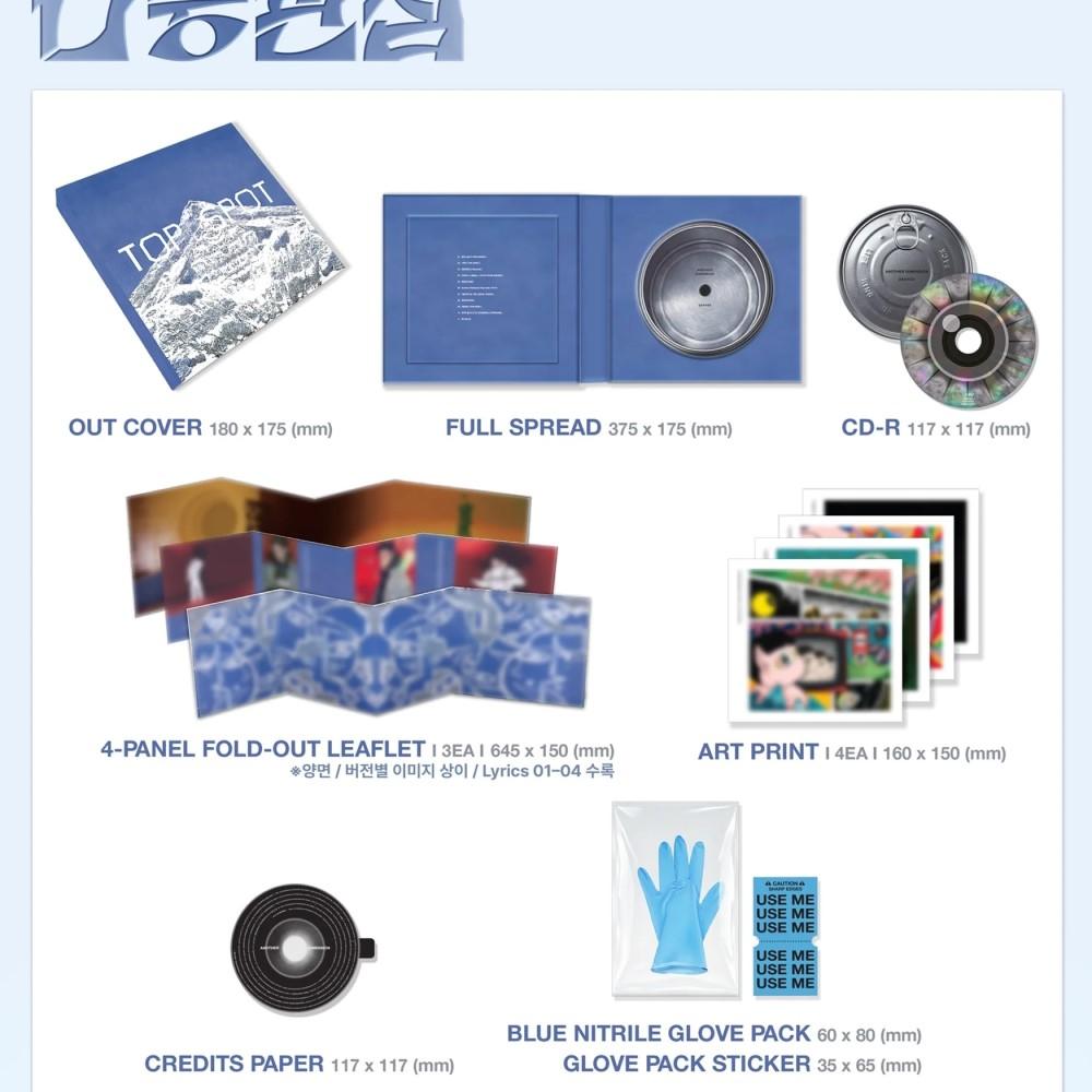 T.O.P - [TOP SPOT - UN'ALTRA DIMENSIONE] Album di debutto Versione Multiple Perspectives