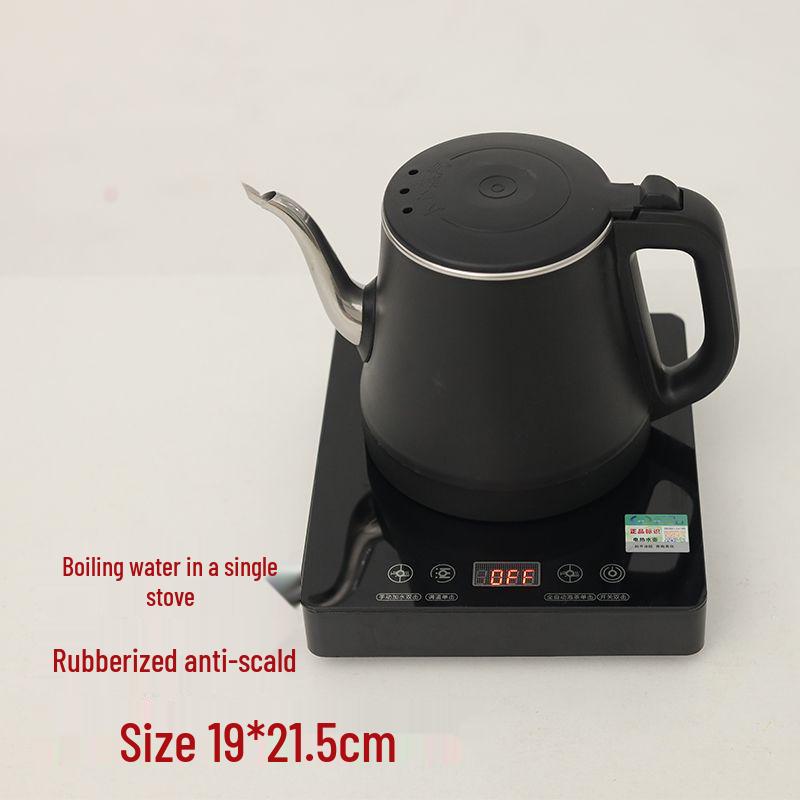 Встраиваемый электрический чайный столик с чайником, автоматической системой наполнения и выдвижной плитой.