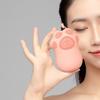 Silicone Ice Holder Facial Roller Massage Tool Cat Paw Shape for Face and Eye Neck Comfortable to Hold with Brush Reusable Cute
