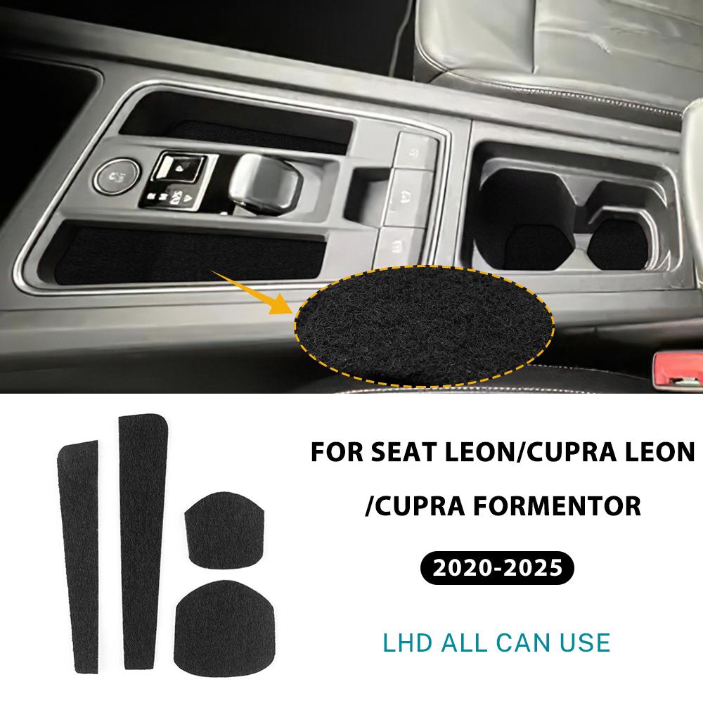 

Для Seat Leon MK4 Cupra Leon Cupra Formentor 2020 2021 2022 2023 2024 2025 Наклейка для зберігання на панель перемикача центральної консолі Інтер єр Left Hand Drive