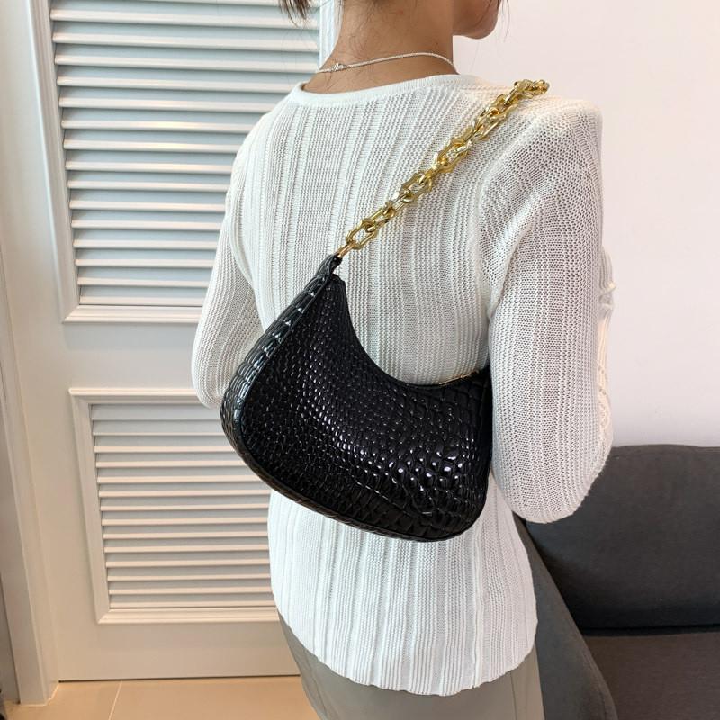 Elegant Stylish Shoulder Bag For Women Autumn Fashion Trendy Casual Pu Handbag