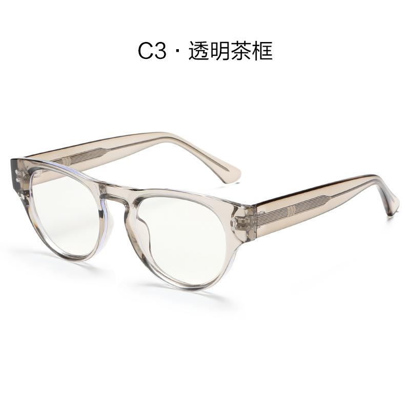 Vintage Rivet Cat Eye Anti Blue Light Glasses Women Fake Glasses TR90 Frame Vintage Computer Eyeglasses Quality Optical Eyewear