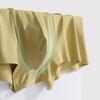 Men Boxer Underwear Mid-rise Elastic Waistband Slim Fit Breathable Boxer Briefs U-Convex Seamless Modal Panties