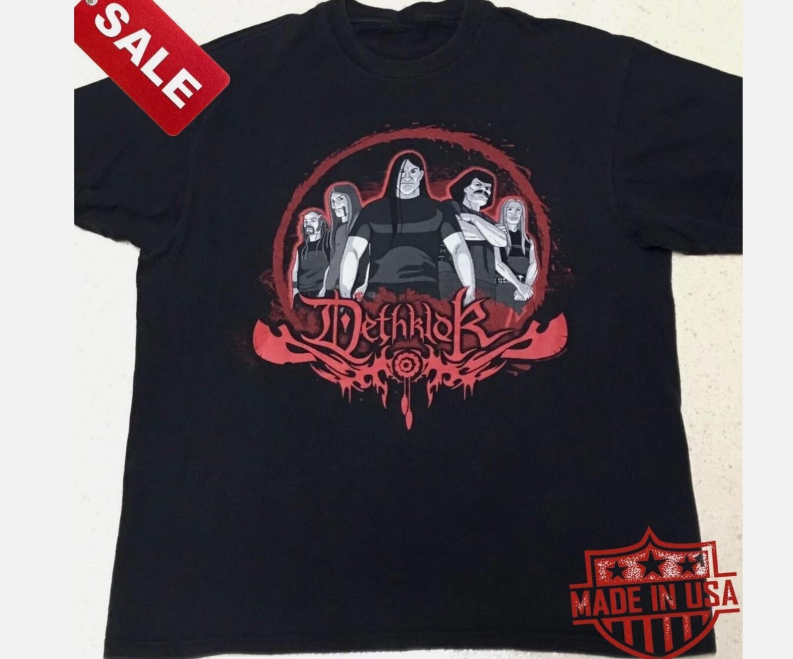 Новая метал-группа Dethklok Подарок для фанатов Унисекс S-5XL Футболка XL