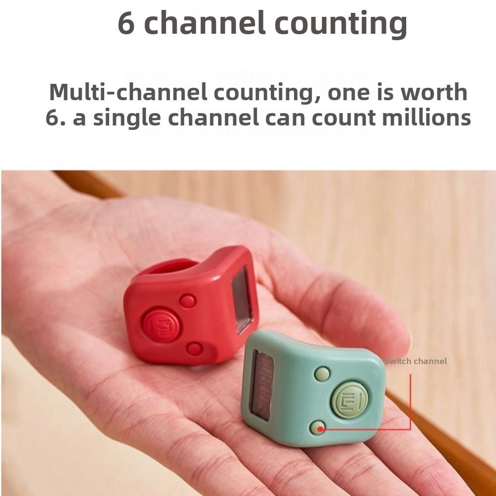 Rechargeable Lap Counter 6 Digits Number Tally Clicker Sports Point Counter  Sports Tracking