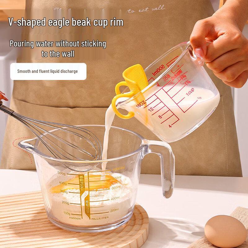 ZISIZ Heat-Resistant Glass Measuring Cup