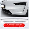 For Tesla Model Y Juniper 2025 Anti Collision Car Front Bumper Guard Strip Scratch Resistant    Strip Car Crash Bar Accessories