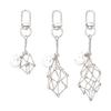 3 Piece Pack Swivel Hook Keychains Heavy Duty Alloy Key Organizers Bag Hanging Decoration For Busy Professionals