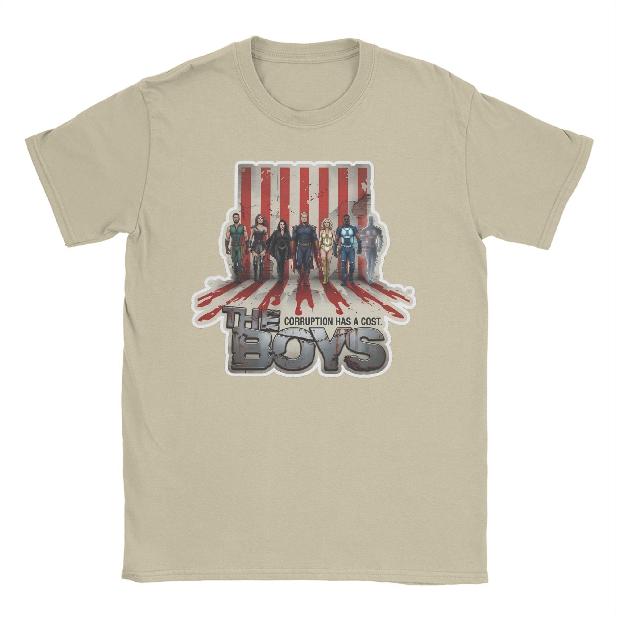 

The Boys for Unisex WOMEN T Shirts Vintage Tee Shirt Short Sleeve O Neck TShirts 100 Cotton Plus Size Tops 4XL