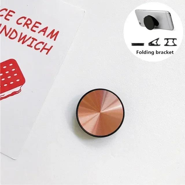 Portable CD Pattern Mobile Phone ABS Stretching Bracket for IPhone Samsung Xiaomi Universal Accessories Finger Ring Stand Holder 1