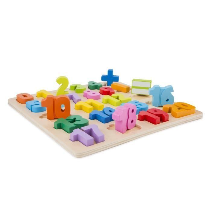 New Classic Toys puzzle de forme Getallen junior wood 25-piece