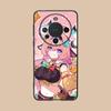 Game GI Varesa Matte TPU Mobile Phone Case for Huawei Mate 60 50 40 30 20 10 Pro Plus Lite E 5G Colorful Printing Cover