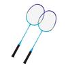 1Pair Professional Double Badminton Racquet Set Light Weight Shuttlecocks Racquet for Outdoor Backyard Games Enduring