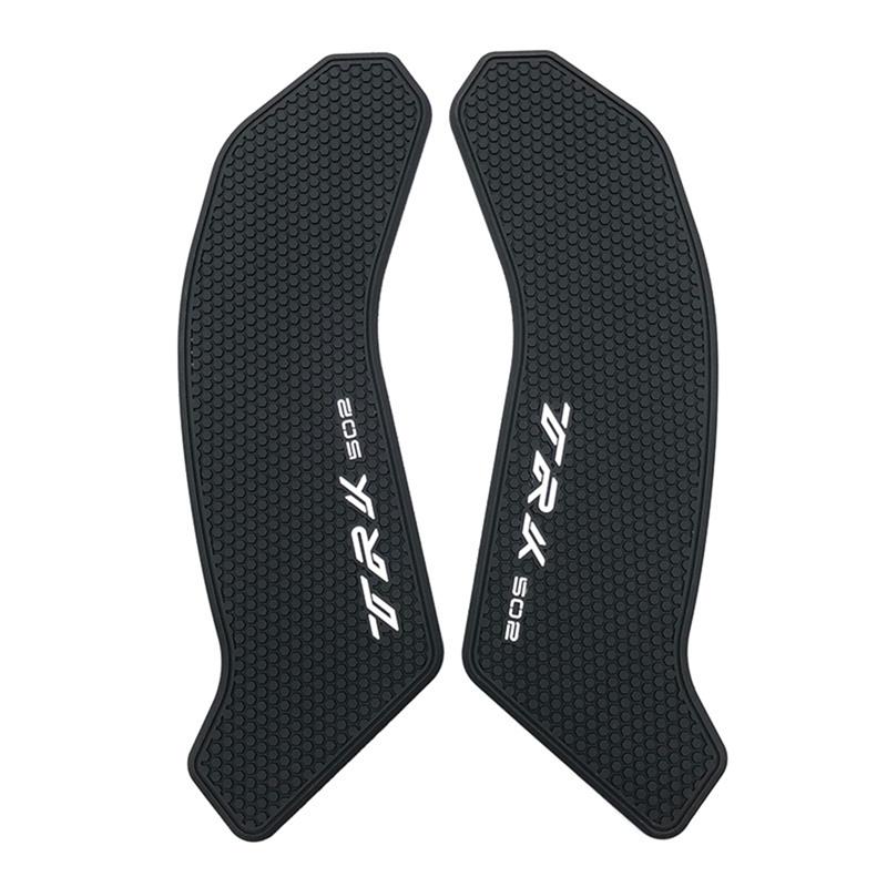 ABLZ-For Benelli TRK 502 502X 2017- Motorcycle Tank Pad Protector Sticker Decal Gas Knee Grip Tank Traction Pad Parts чёрный
