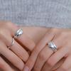leeENoir Double Wave Ring (2color)