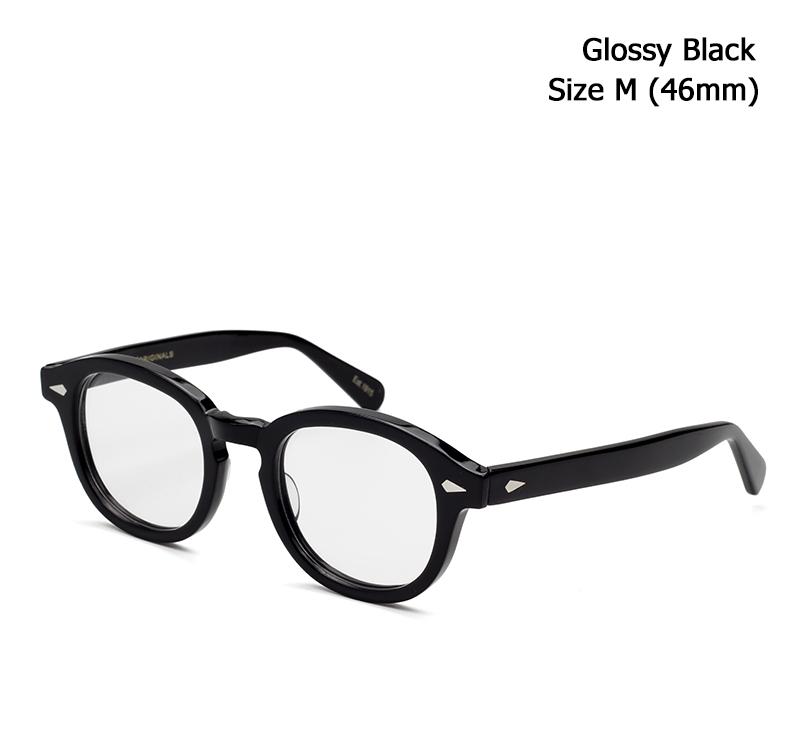 Johnny Depp Lemtosh Glasses Frame Men Women Luxury Brand Vintage Computer Goggles Acetate Glasses Frame Transparent Lens Box
