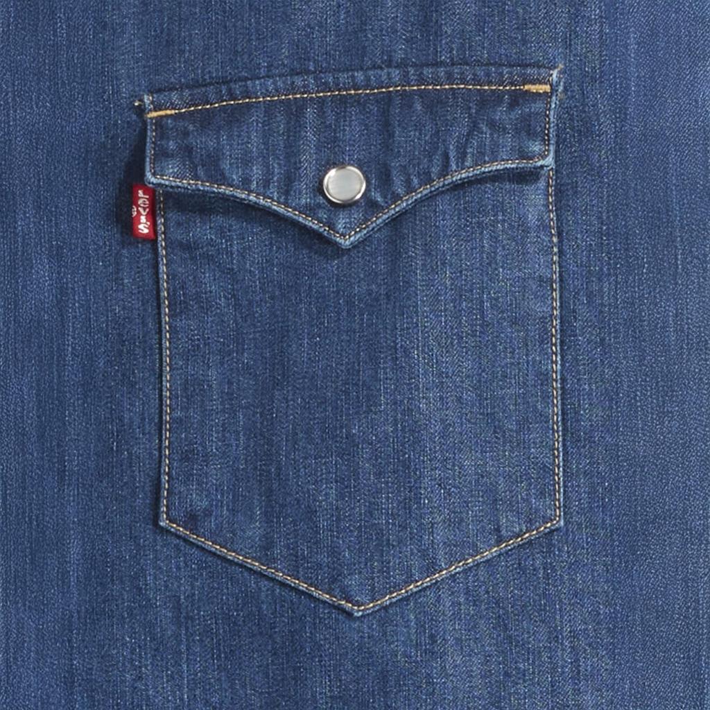 Levi's BARSTOW WESTERN Long Sleeve Denim Shirt 85744-0041 US XS