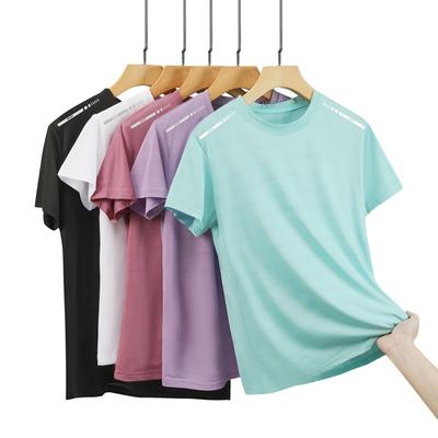 Herren und Damen Sommer Lässiges Lockeres Kurzarm-T-Shirt Atmungsaktives T-Shirt