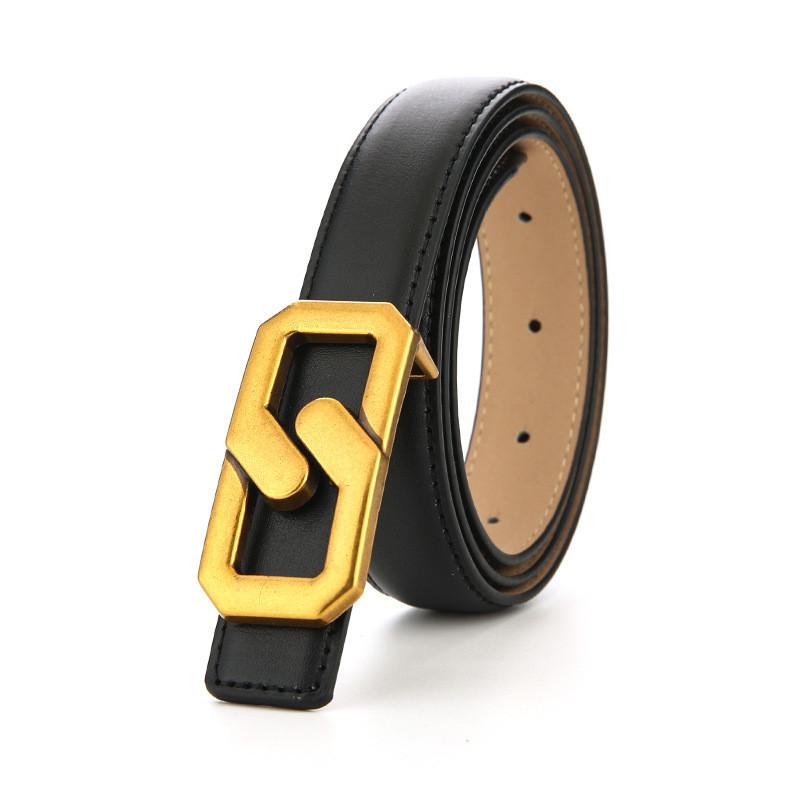 

Vintage Womens Leather Belt With Alloy Buckle For Casual Jeans And Dress Styling StyleA