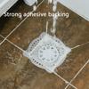 10 pcs Bathtub Disposable Sink Shower Bath Hair Catcher Mesh Stickers Filter Floor Drain Cover