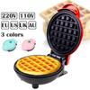 Electric Mini Waffles Maker Machine Kitchen Cooking Appliance for Kids Breakfast Dessert Pot Small Fried Eggs 110V/220V