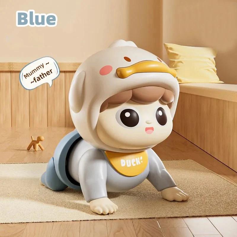 Doll Crawling Baby Toy With Music Learning Crawling Guidance And Head Up Train Children'S Vocal Toys And Baby Interactive Ing