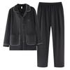 Pajamas Men'S Autumn And Winter Thickened Fleece Coral Fleece Men Can Wear Island Fleece Loungewear In Winter