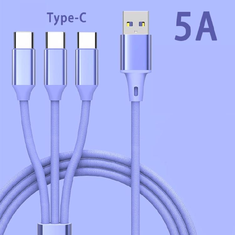 66W USB to MicroUSB Splitter TypeC Charging Cable Power Micro USB TypeC Devices