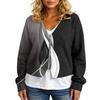 Womens Zip Up Sweaters Sweatshirts Long Sleeve Oversized Jackets Soft Casual Loose Tunic Tops