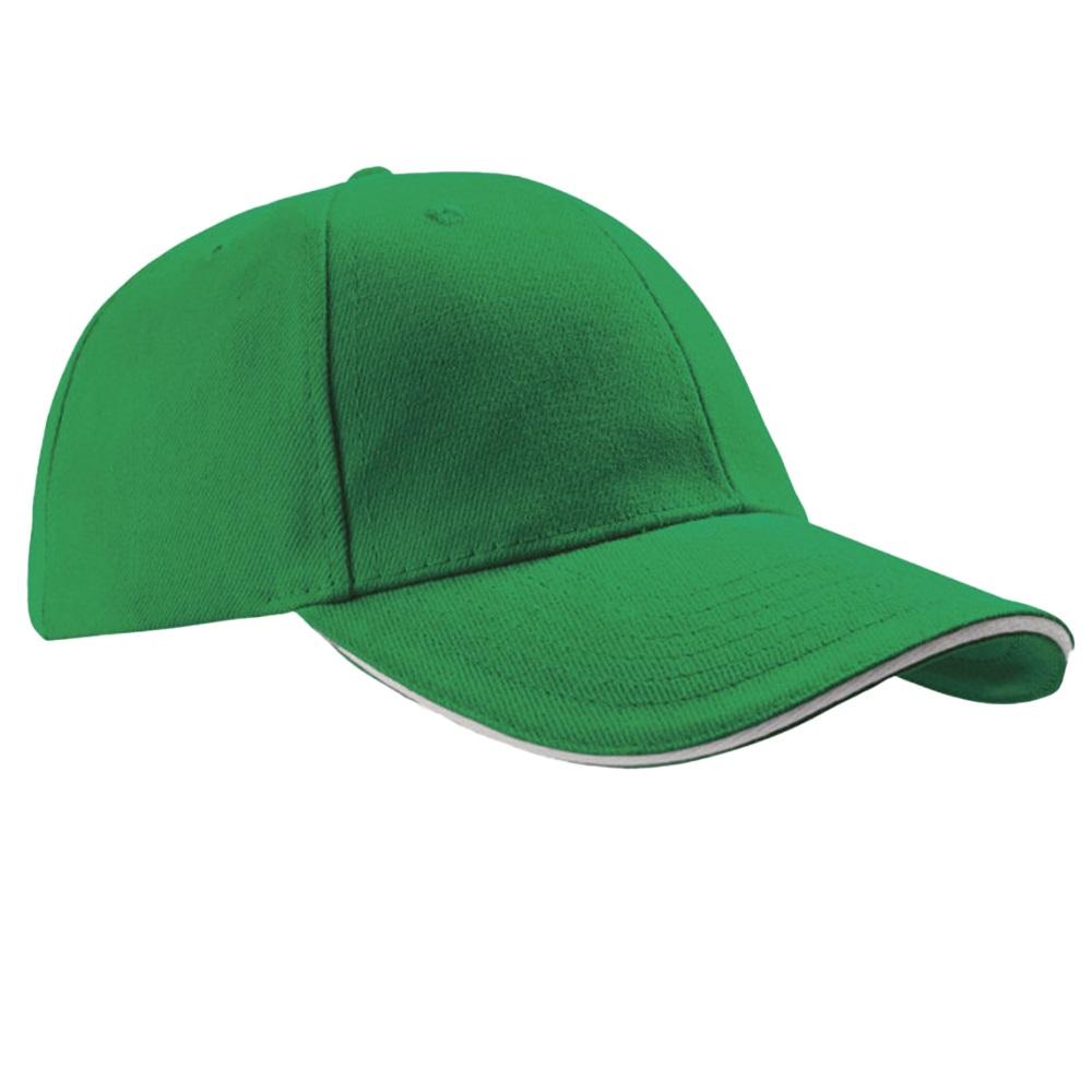 Atlantis Headwear Liberty Plain Sandwich Peak Baseball Cap