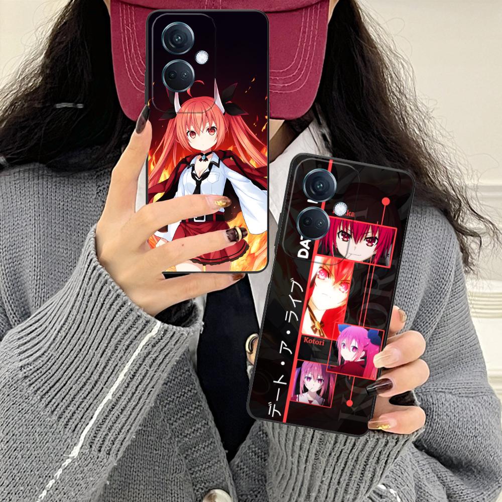 Date a Live Kotori Itsuka Matte TPU Mobile Phone Case for OPPO Find X9 X8 X7 X6 X5 X3 X2 Plus s Pro Ultra Lite Printing Cover