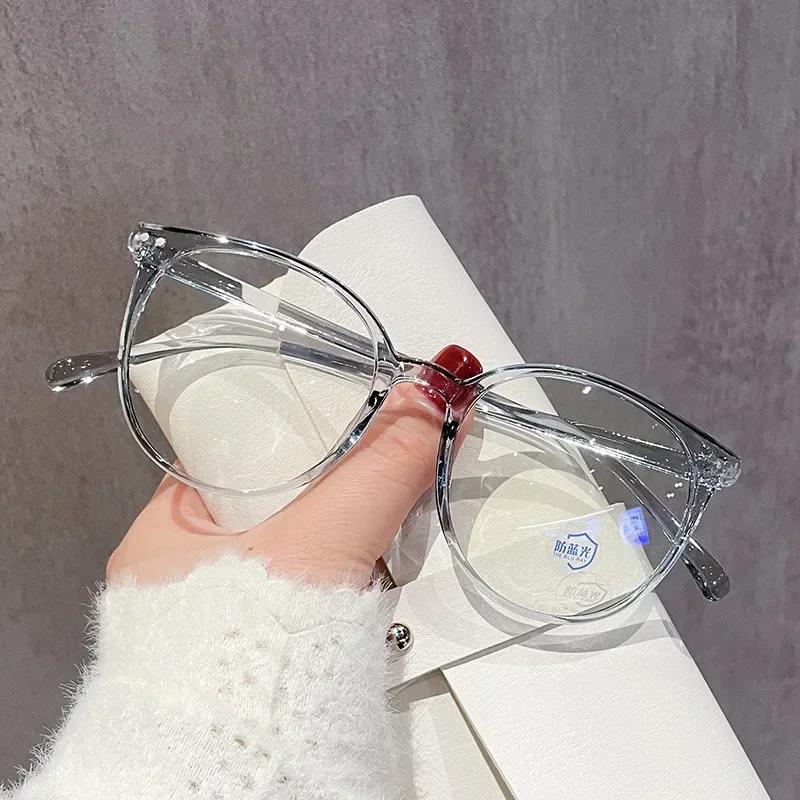 Anti Blue Light Myopia Glasses Square Computer Games Glasses New Men Women Portable High Definition Eyeglasses Outdoor