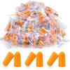 10Pairs Soft Orange Tapered Ear Plugs, Noise Reduction Earplugs for Sleep & Travel