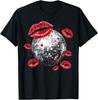 Kisses Disco Ball Kissing Party Men T-Shirt