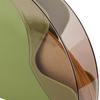 Acrylic Coffee Filter Holder with Lid Fan Shaped Filter Paper Dustproof Storage Box Dispenser