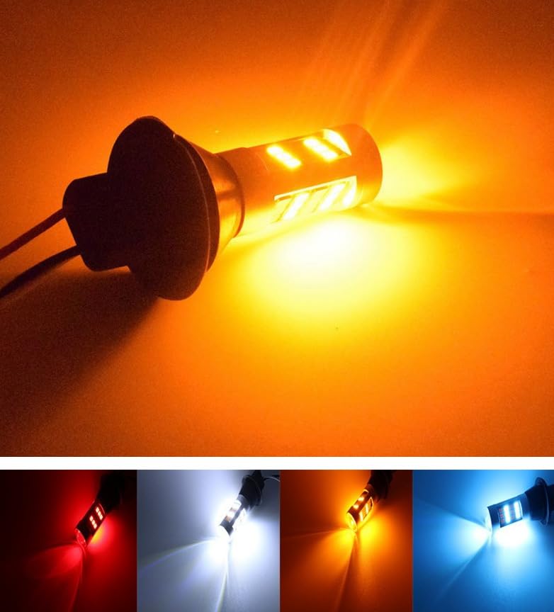 LED Turn Signal Position Kit, 42 Rungs, 12 V, Amber, White, Blue, Twin Color,