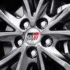 4 Piezas 56mm Pegatinas Tapacubos Centrales de Rueda de Coche Logo GR Sport Calcomanía de Llanta Para Toyota Corolla 86 Supra CHR Yaris Camry Prius Rav4 Auto