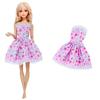 5 Pcs/Set Doll Dress for 11.5'' Girl Doll Daily Clothes Lace Mini Gown Cute Doll Outfit for 30cm Doll Accessories Kids Toy Gift