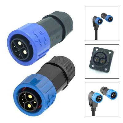 Energy Lithium Connector Socket M23 2+4 Pin Male Female Power