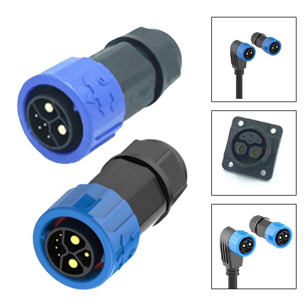 

Энергетический литиевый разъем M23 2+4 Pin Male Female Power socket